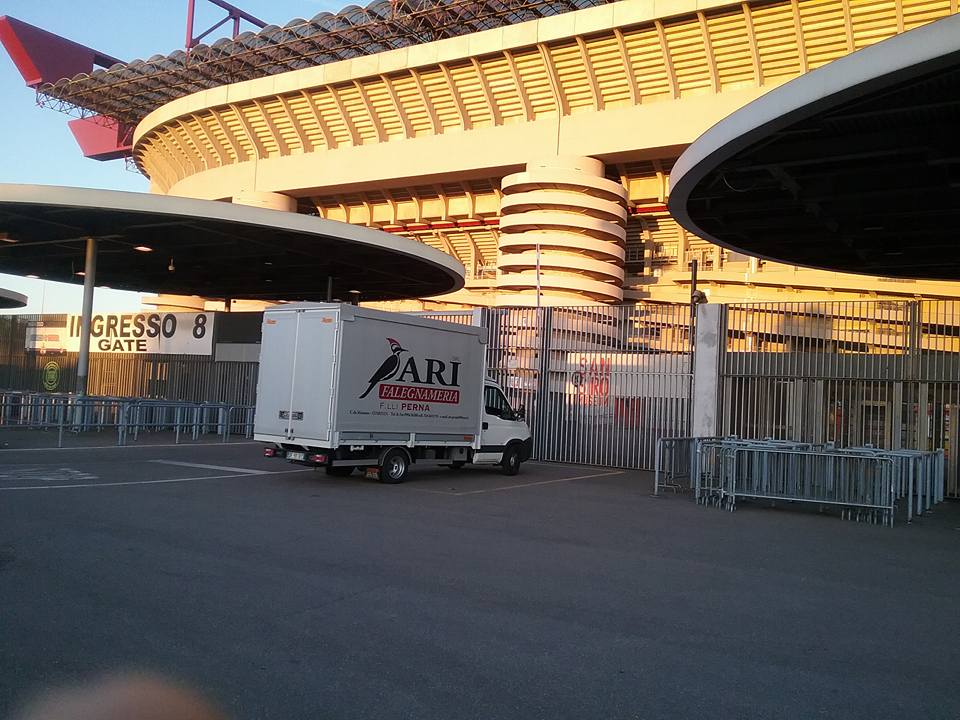 Lavori allo Stadio San Siro, Milano